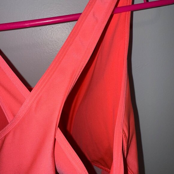 Under Armour Womens Coral Sports Bra With Crossback Straps Size XL - Picture 5 of 7